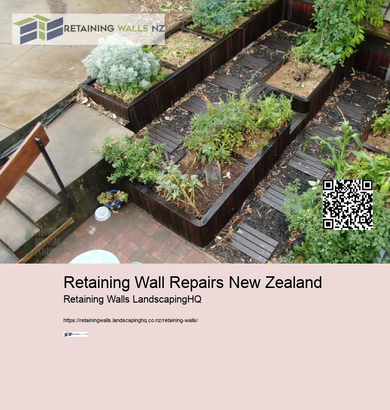 Concrete Block Retaining Wall NZ